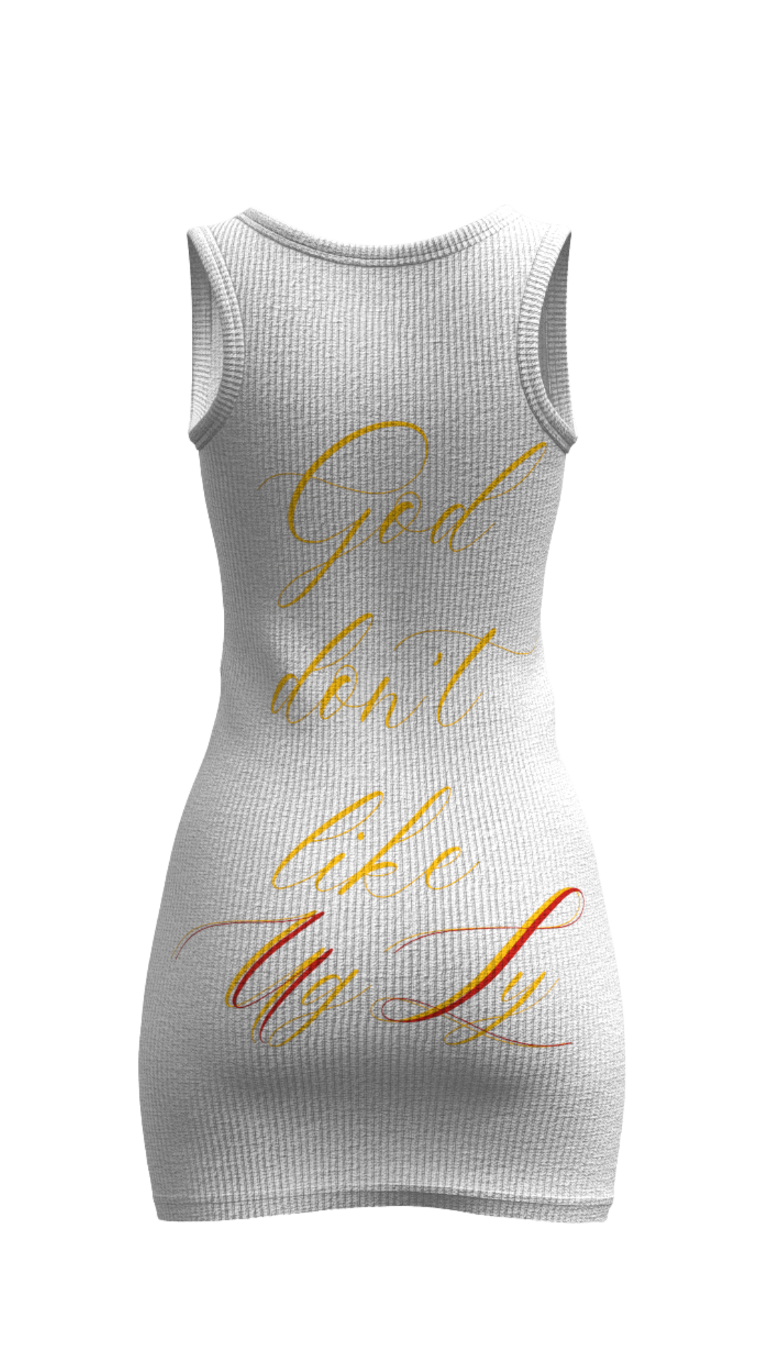 GDLU VVS white dress