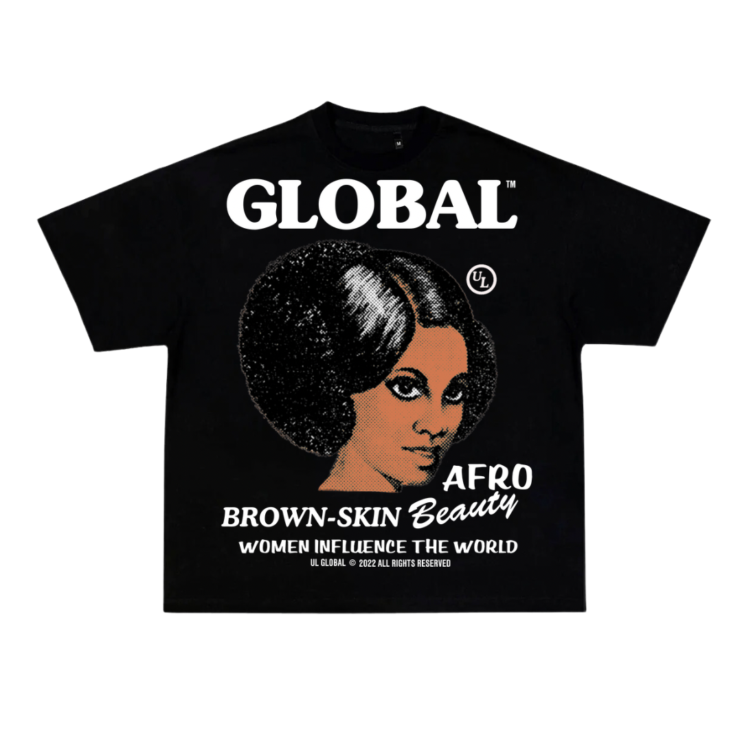 Global Influence T-Shirt Black