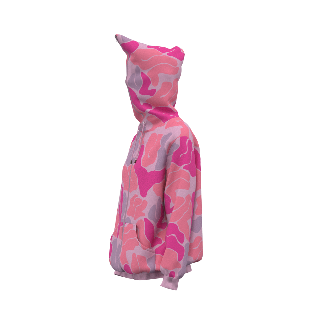 Trooper Camo Pink Full Zip